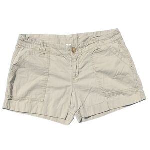 Old Navy Utility Shorts Khaki Tan Womens Size 8 Bonus Sweatpant Shorts Sz S Gray